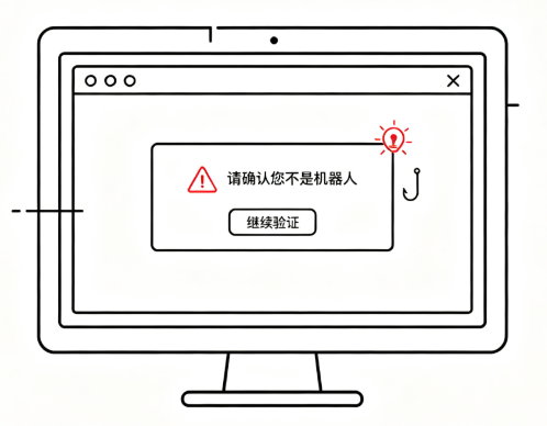 服务器中毒回忆录：伪装的机器人验证